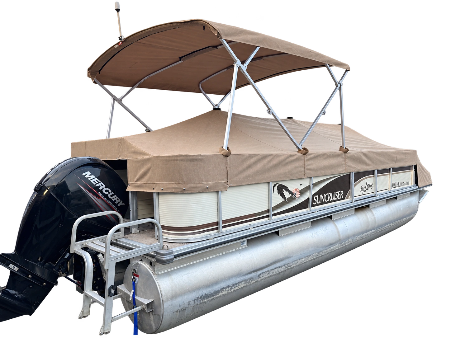 View Pontoon bimini and cover