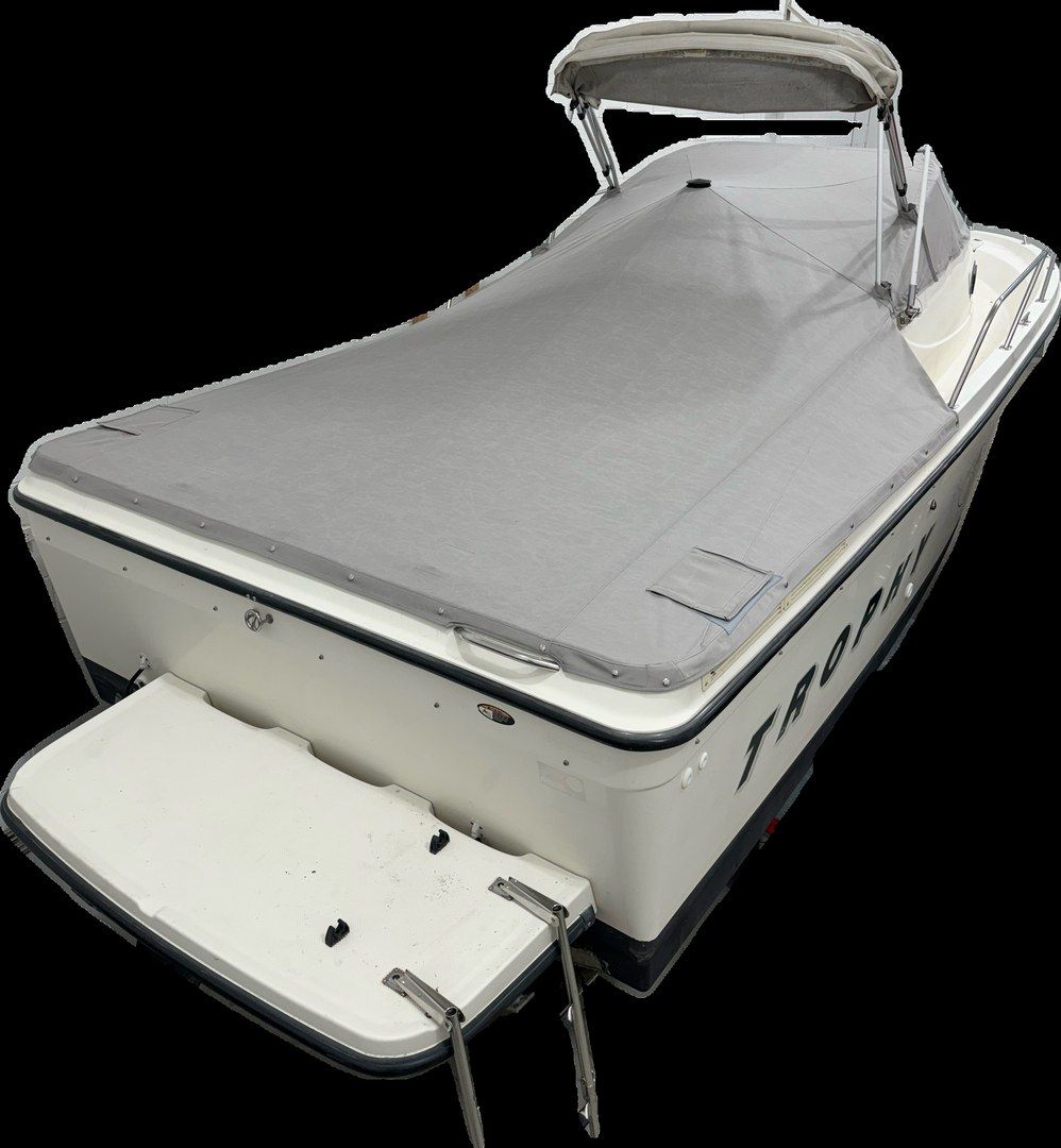 View Light gray cockpit cover