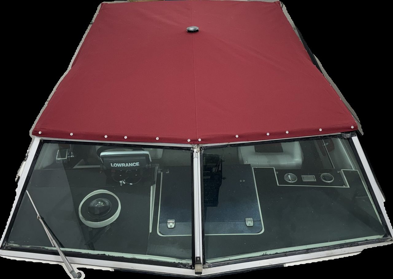 View Red canvas top
